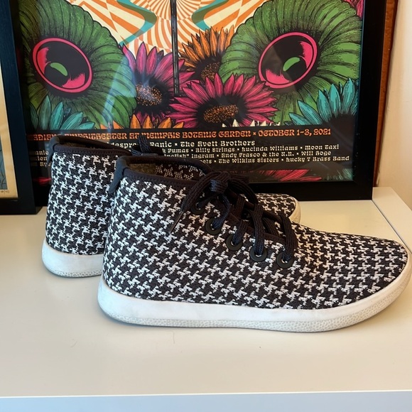 Allbirds Houndstooth Tree Toppers Shoes-Size 9 - Picture 5 of 7